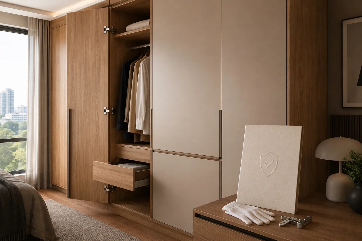 7-Year Wardrobe & 2-Year Workmanship Warranty